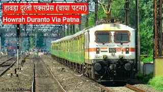 Whining WAP7 : Howrah Duranto Express in Skipping Belur !!