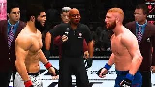 Khamzat Chimaev vs Bo Nickal FULL FIGHT | UFC Undisputed Forever AI Simulation Gameplay (CPU vs CPU)
