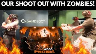 Experiencing the new virtual Horror game Deadwood Phobia! Sandbox VR/Dallas, Texas vlog