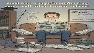 📚🐟🎓🏫👨🏻&zwj;🎓🎒🏛️ Pond Boss Magazine Defined My Career