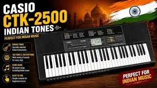 CASIO CTK 2500 INDIAN TONES | CASIO INDIAN TONES