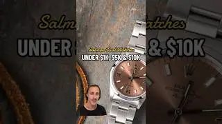 BEST Salmon Dial Watches To Buy Under $1K, $5K & $10K #shorts #watches