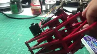 Transverse crank ornithopter gearbox