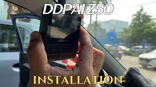 DDPAI Z50 Dual Channel Dashcam - Installation in Toyota Urban Cruiser