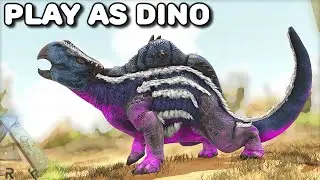 MORELLATOPS MIGRATE ACROSS THE DESERT | PLAY AS DINO | ARK SURVIVAL EVOLVED