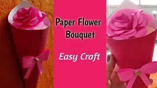 Paper Bouquet Flower | DIY Easy Craft | Bouquet |ICreative