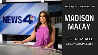 Madison Macay Reporter - Weather Forecaster Reel  2025