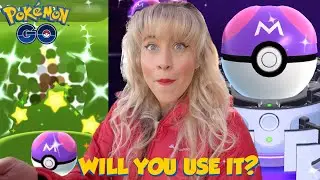 I'VE GOT THE MASTER BALL!! Should I USE IT?? Pok&eacute;mon GO Rising Shadows Event
