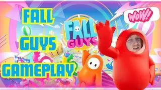 My First Time Playing! | Fall Guys Gameplay!