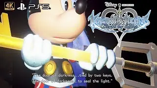 King Mickey finds the Golden Keyblade (Key D) (PS5 4K)
