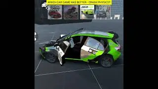 Which Car Game Has Best Crash Physics? Car Parking Multiplayer 2 Vs drivecsX Vs FlexicX #carcrash