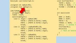 ATmega328P Timer Interrupt