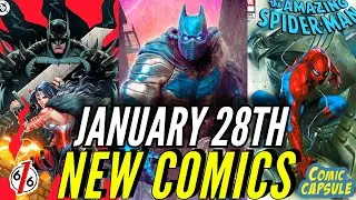 NEW COMIC BOOKS RELEASING JANUARY 28TH 2026 DC  MARVEL COMICS PREVIEWS COMING OUT THIS WEEK #comic