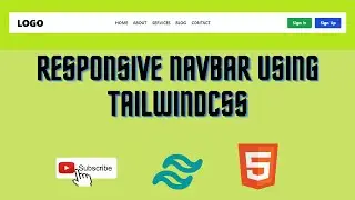 MAKE A RESPONSIVE NAVIGATION BAR USING TAILWINDCSS(PART-2)