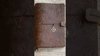 A5 Travel Notebook Genuine  Leather Journal Cover 8.3