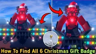 How To Get ALL 6 Christmas Gifts And CHRISTMAS 2025 Badge MORPH In TBR - Twisted Bathroom Roleplay