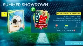 WE GOT SUMMER ELITE AUBAMEYANG ! luckiest bundle packs opening in fifa Mobile 20