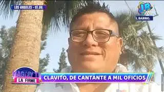 Robert Muñoz, líder de 'Clavito y su chela', trabaja como 'mil oficios' en Estados Unidos