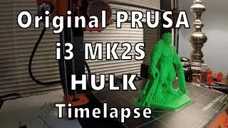 It's All Geek3D - GEEK3D - HULK Timelapse - Makergeeks Nuclear Green PLA