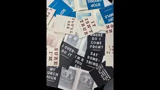 The Page as Alternative Space by David Senior - a lecture on independent publishing 16.10.2025