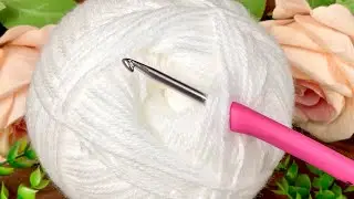 WOW! Beautiful Crochet Stitch to Impress! Quick and Easy Crochet Pattern for a Blanket or Scarf