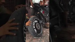 160MM Tyre For Mt15 🔥 #shortvideo #bike #motobike #mt15shorts #shorts #160tyre #160mmtyreformt15