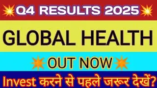 Global Health Q4 Results 2025 🔴 Global Health Results 🔴 Global Health Share Latest News