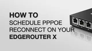 Schedule PPPoE Reconnect on Edgerouter X (ER-X)