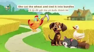 The Little Red Hen|| English Story for Kid (Vietsub) || Luna Kids IG Story