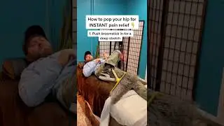 How to POP your hip for INSTANT pain relief