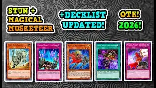 STUN DECK + MAGICAL MUSKETEER 2026 / + Decklist Updated VS LABRYNTH / VS TOON / ETC / Season 49