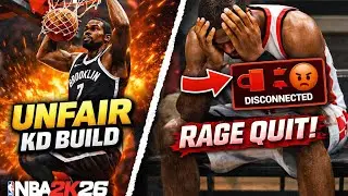 My Kevin Durant Build To Random Rec.. Opposing Center Rage Quit (Rec Center)