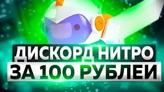 Как купить \ получить DISCORD NITRO очень дёшево! Способ 2024 \ Дискорд Нитро За 100 Рублей!!!