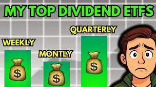 Мои самые любимые дивидендные ETF: еженедельные, ежемесячные, ежеквартальные.