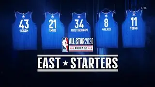 2020 NBA All-Star Game - East - Captains & Starters Announcement