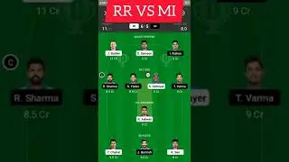 RR VS MI dream11 prediction