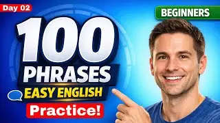 Day 2: 100 Daily Routine Sentences | A1 English Shadowing Practice
