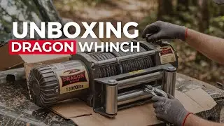 UNBOXING OF THE DRAGON WINCH - 13,000 LBS ELECTRIC WINCH #4x4 #winch #trail #winch #offroad