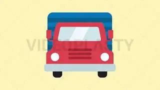 Truck Icon Animation [MOV & GIF]
