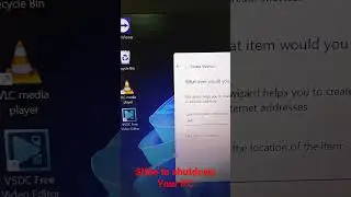 Slide to Shutdown Your PC in 2 second