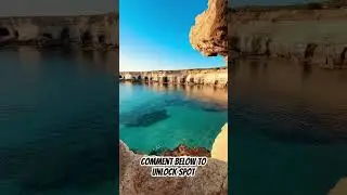 Hidden Cyprus spot! 🌊🏝️#cyprus