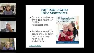 25 Most Common Nursing Home Problems and How to Resolve Them  An NJLTCO FACE NJ webinar with Justice