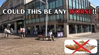 Blackpool WORST FISH & CHIPS we tried !! MUST SEE !!