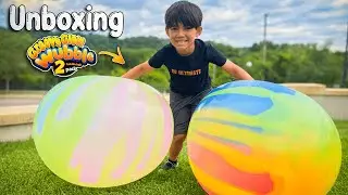 Unboxing Groovy Wubble Bubble Ball 2 Pack #wubble #familyfun #unboxingtoys