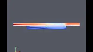 PimpleFOAM solution (medium)