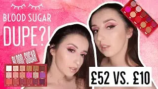 DUPE FOR &pound;10?! | BLOOD SUGAR // SOFT GLAM - Sweet Like... Makeup Obsessions, Jeffree Star Cosmetics