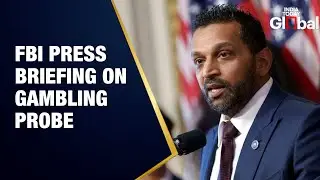 LIVE: FBI Director Kash Patel Briefs Media on Federal Gambling Probe | Donald Trump | USA
