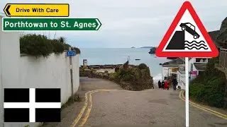 Driving Porthtowan to St Agnes (Cornwall)