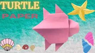 How To Make Easy Turtle Paper | DIY Origami Turtle Craft