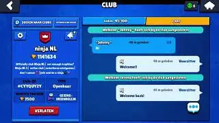 Join my brawl stars club. Name: Ninja NL needed 7k. Speak English or Netherlands 🇳🇱.